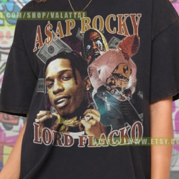 Asap Rocky Tshirt Lord Flacko Vintage 